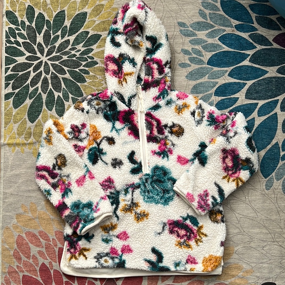 Rosemarie Hooded Sherpa Jacket